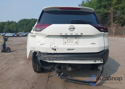 2023 Nissan Rogue S Intelligent Awd z USA, uszkodzony, nr VIN 5N1BT3AB2PC683583